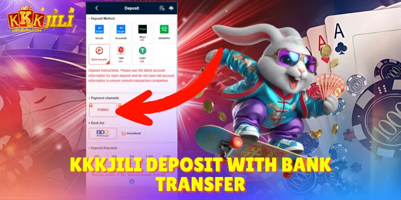 Successful Kkkjili Deposit Just 3 Quick Methods 2 Kkkjili Deposit with Bank Transfer